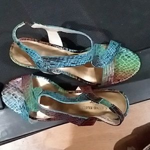 New Anne Klein iflex multi color sandal. 8M